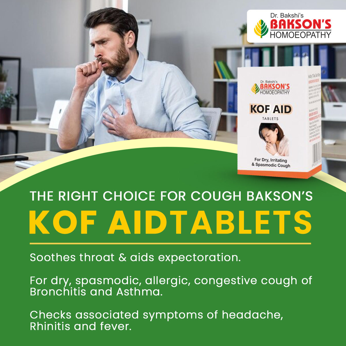 KOF AID TABLETS -75TABS (M)