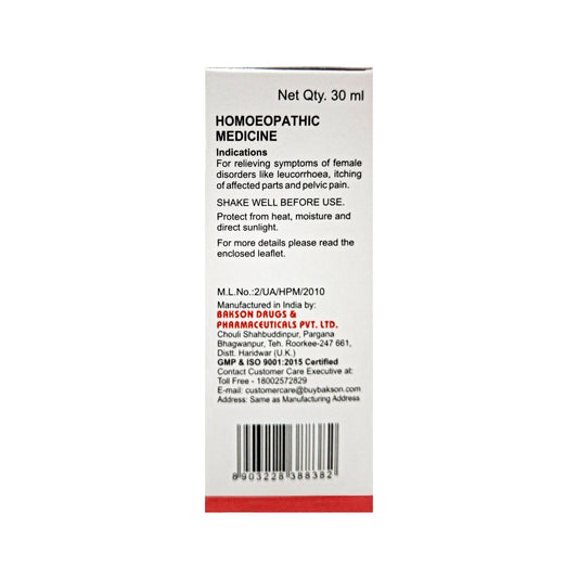 LEUCORRHOEA AID DROPS-30 ML