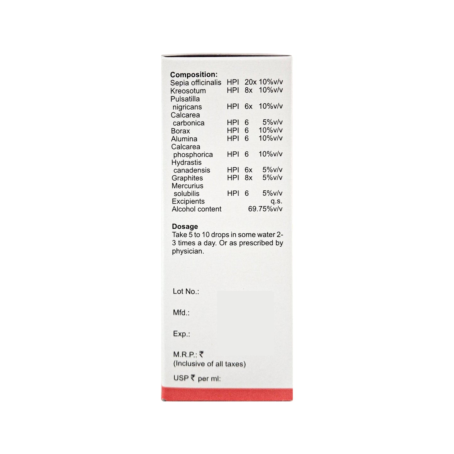 LEUCORRHOEA AID DROPS-30 ML
