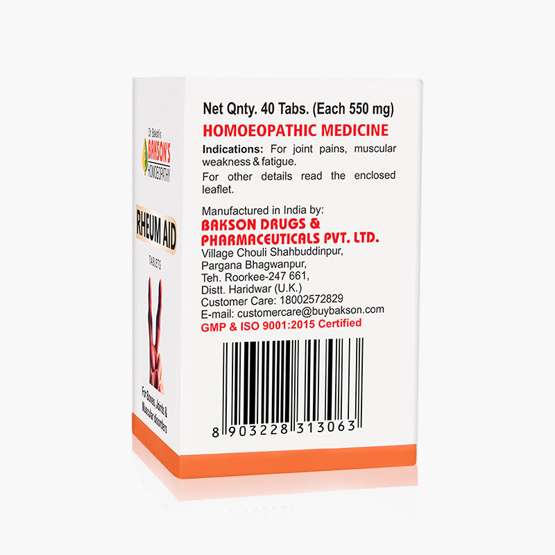 RHEUM AID TABLETS -40TABS (M)