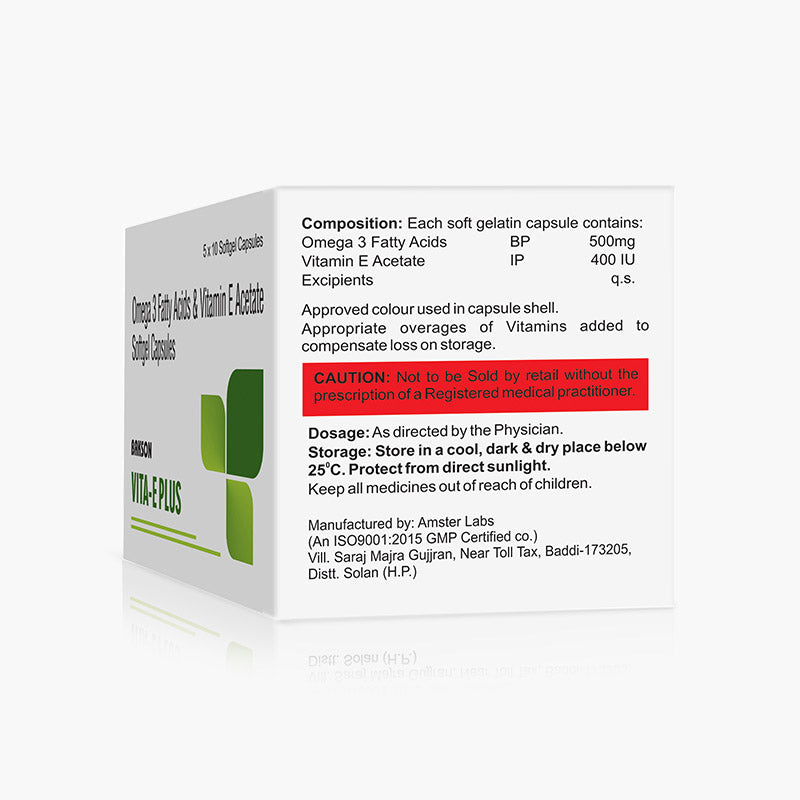 VITA-E PLUS - 5x10 CAPSULES