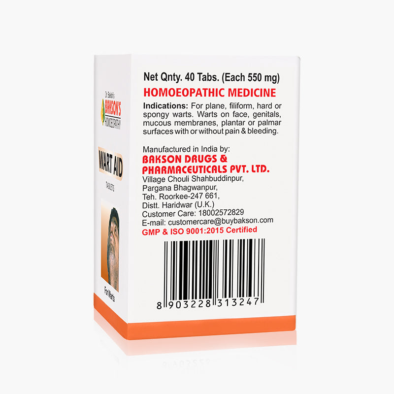 WART AID TABLETS -40TABS
