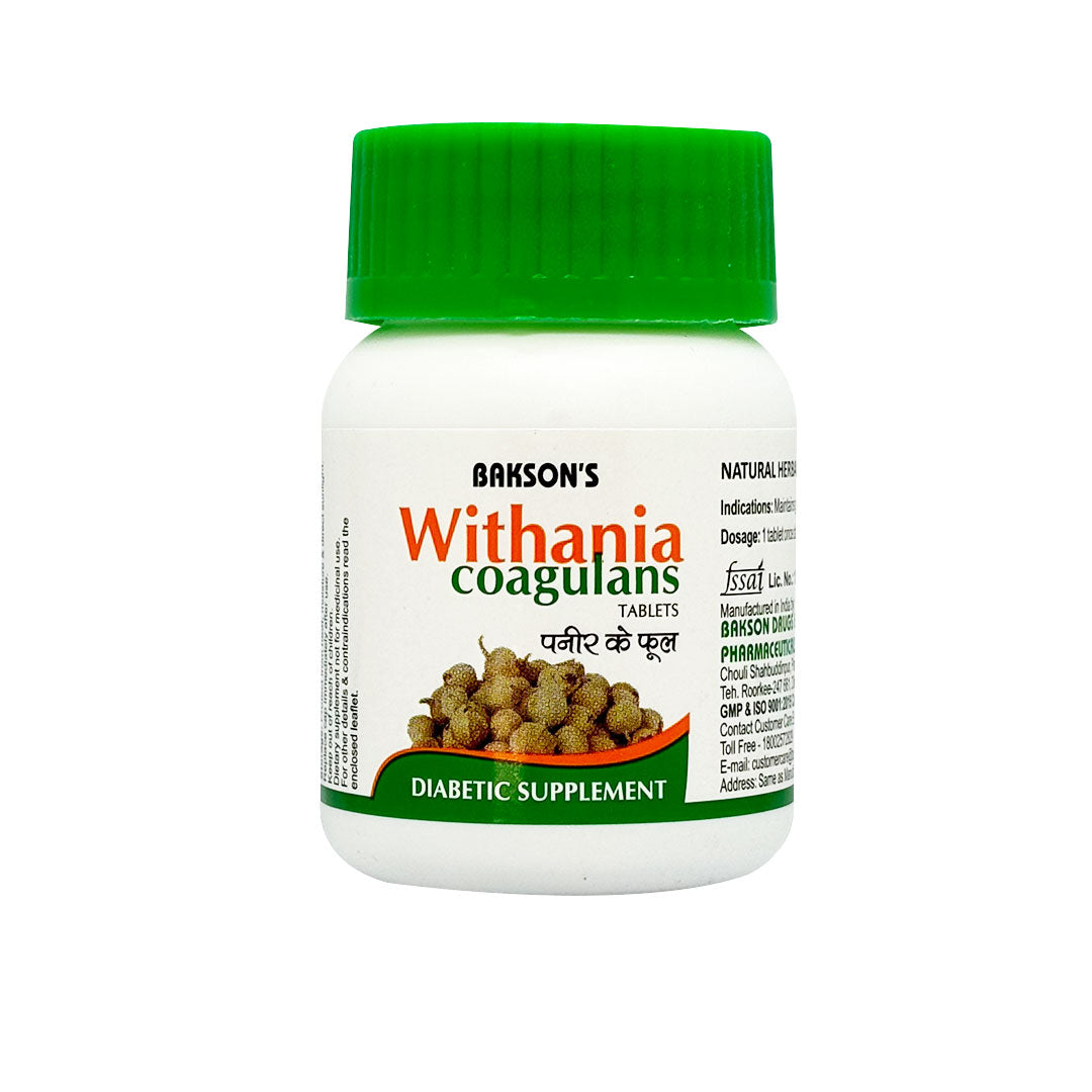 WITHANIA COAGULANS (PANEER PHOOL) -75 TABS