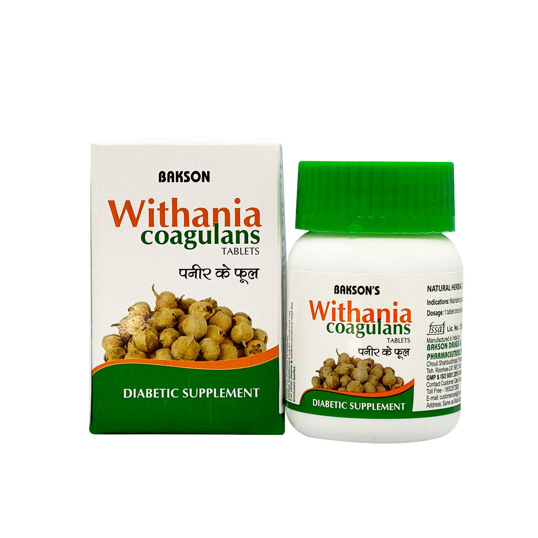 WITHANIA COAGULANS (PANEER PHOOL) -75 TABS