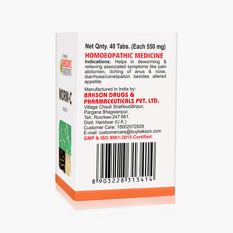 WORM C TABLETS -40TABS
