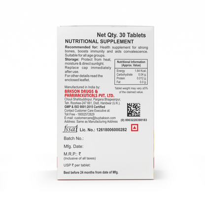VITAMIN D PLUS-30 TABLET