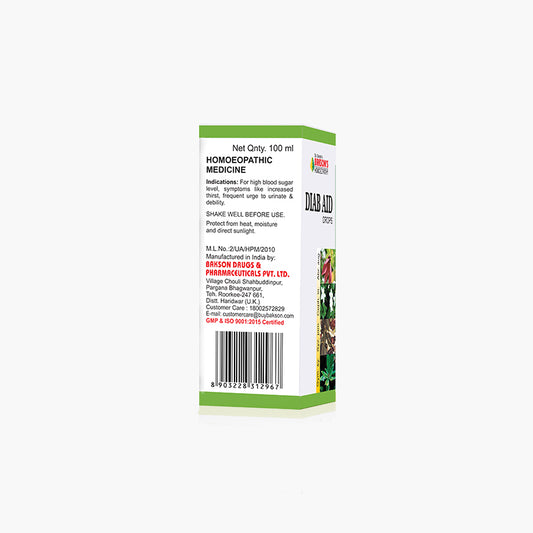 DIAB AID DROPS-100 ml