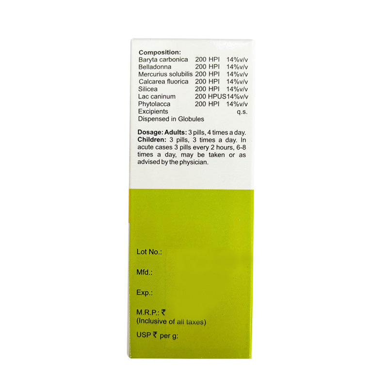 MEDICATED GLOBULES FOR ADENOIDITIS-25 GM