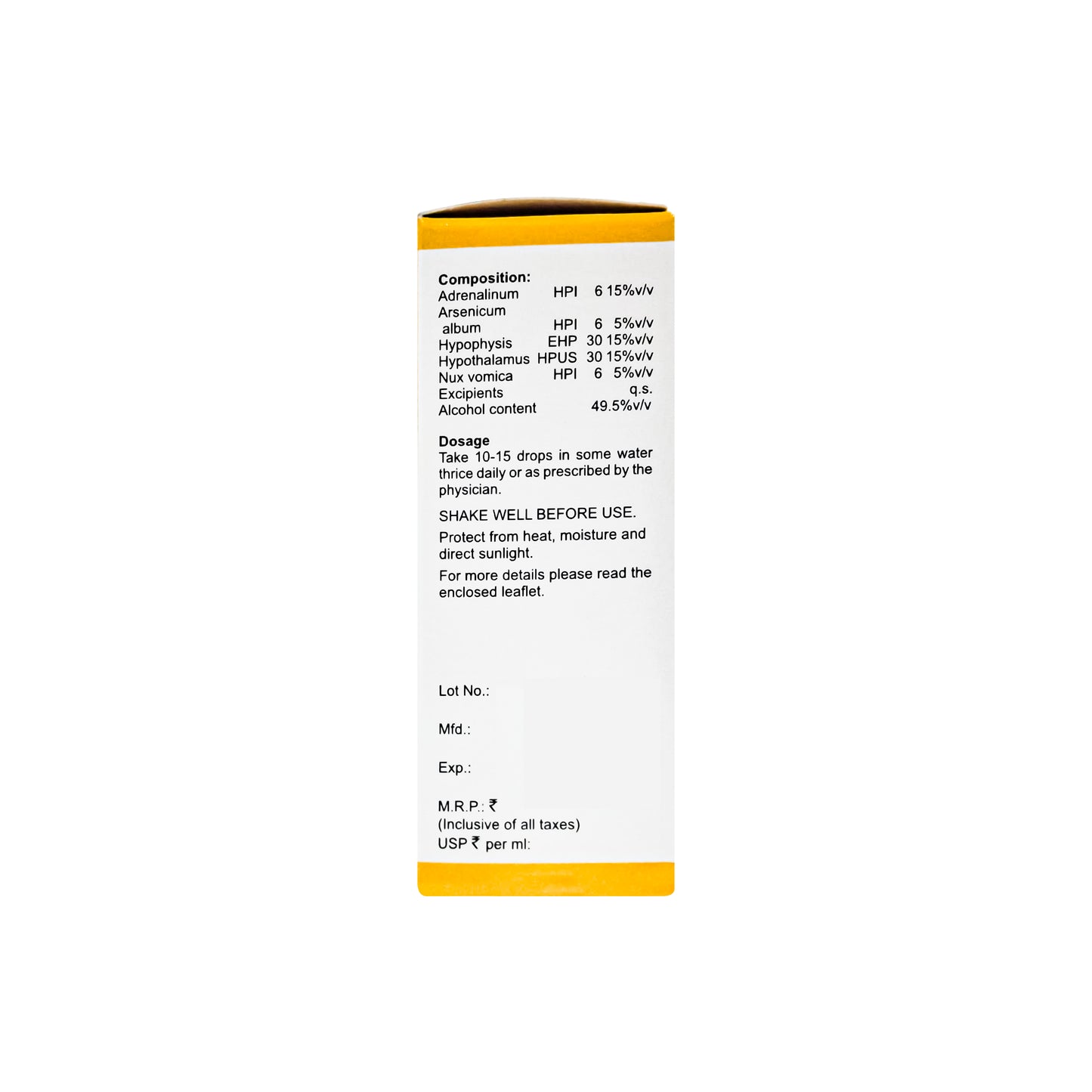 B DROP #83 – (LOW BLOOD SUGAR DROPS) – 30 ML