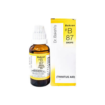 B DROP #87 – (TINNITUS DROPS) – 30 ML