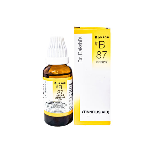 B DROP #87 – (TINNITUS DROPS) – 30 ML