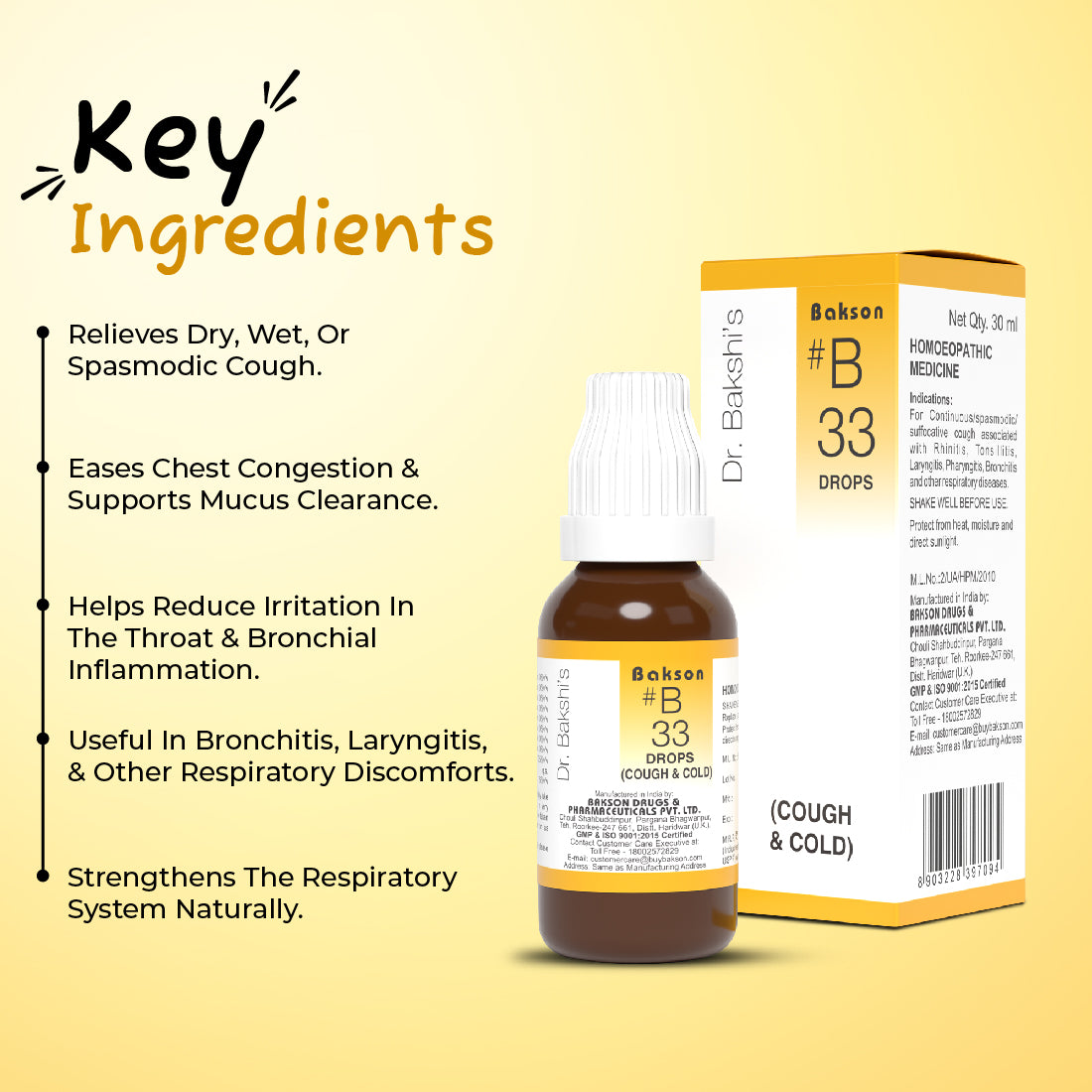 Bakson B33 Drops