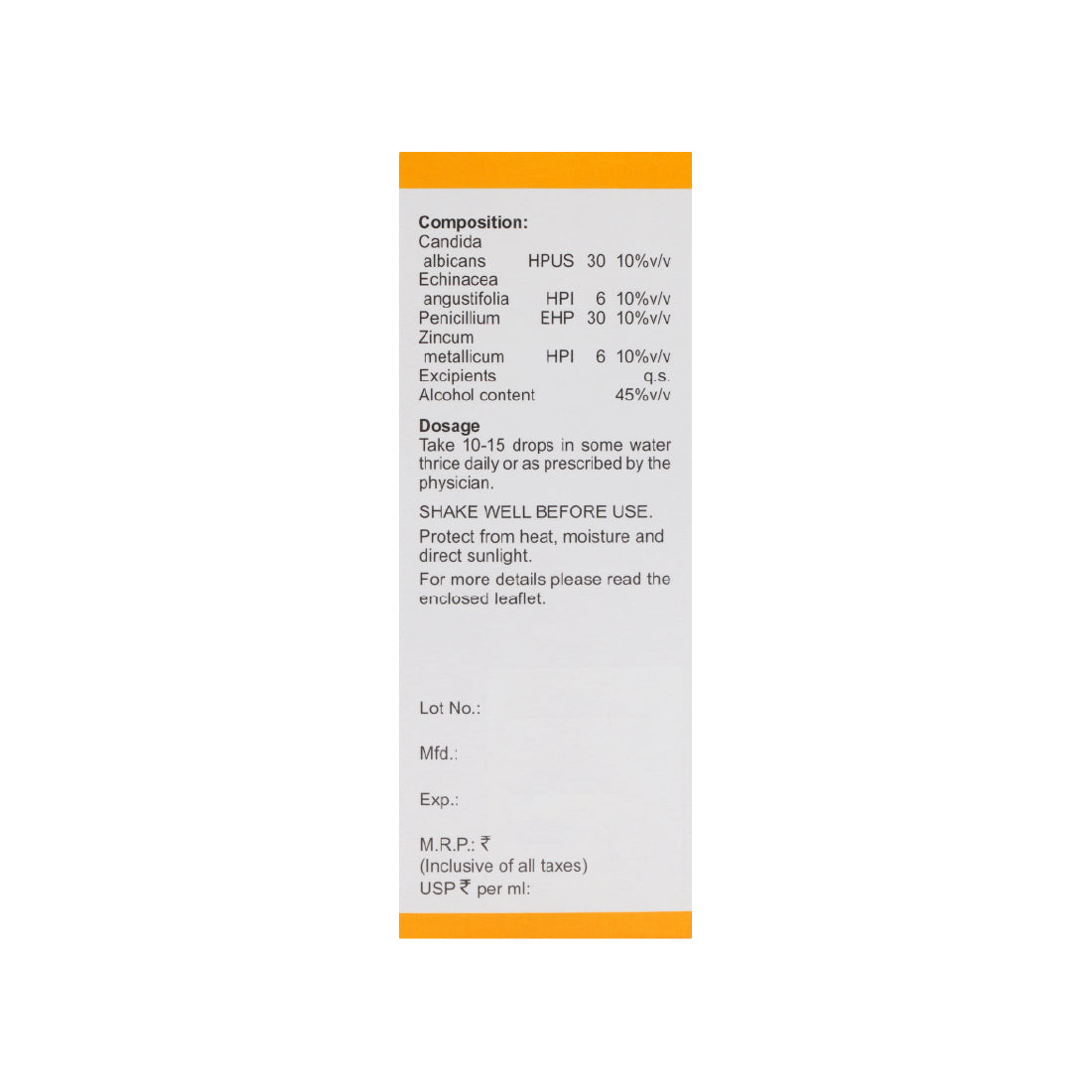 B81 DROP (ANTI-FUNGAL)