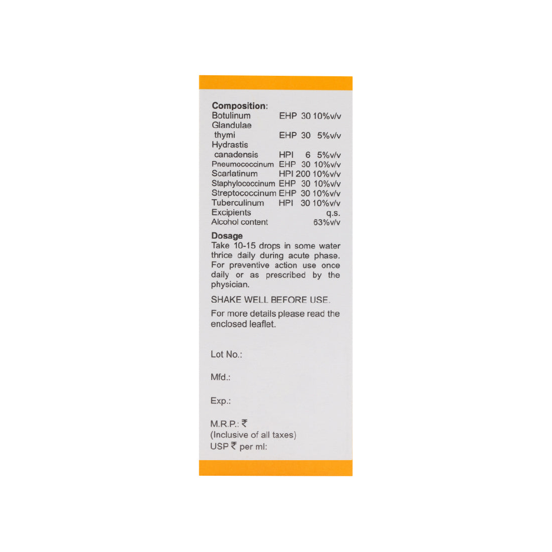B84 DROP (ANTI-BACTERIAL)