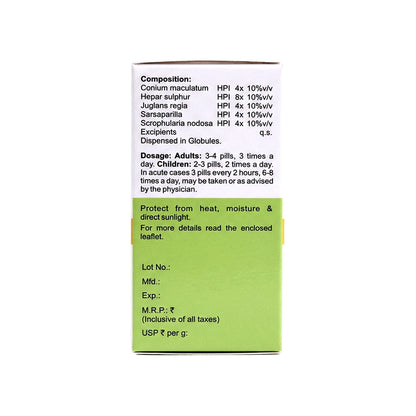 MEDICATED GLOBULES FOR BOILS & ABSCESSES - 20 GM
