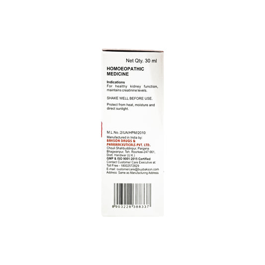 CREATININE AID DROPS-30 ML