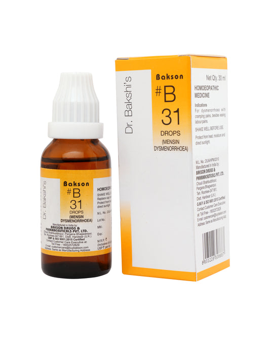 B DROPS #31 - (MENSIN DROPS)