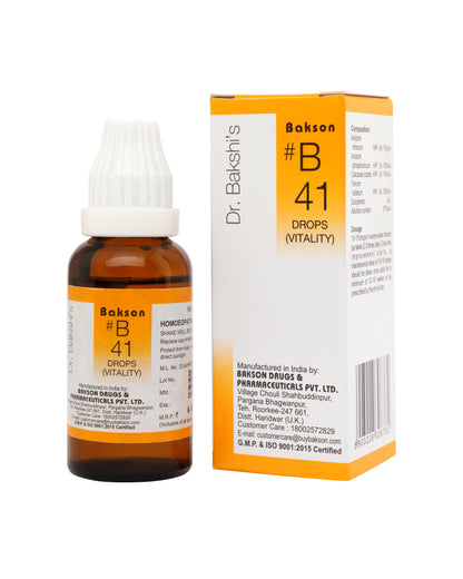 B DROPS #41 - (VITALITY)