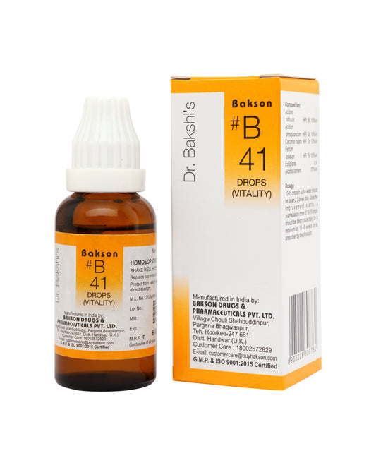 B DROPS #41 - (VITALITY)