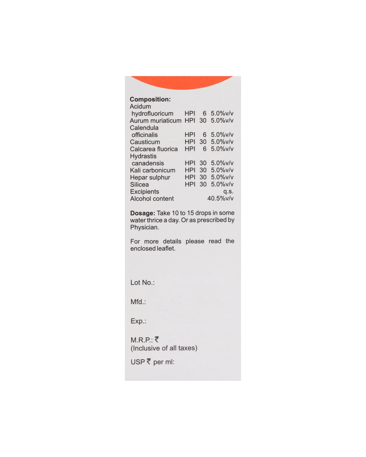 FISTULA AID DROPS