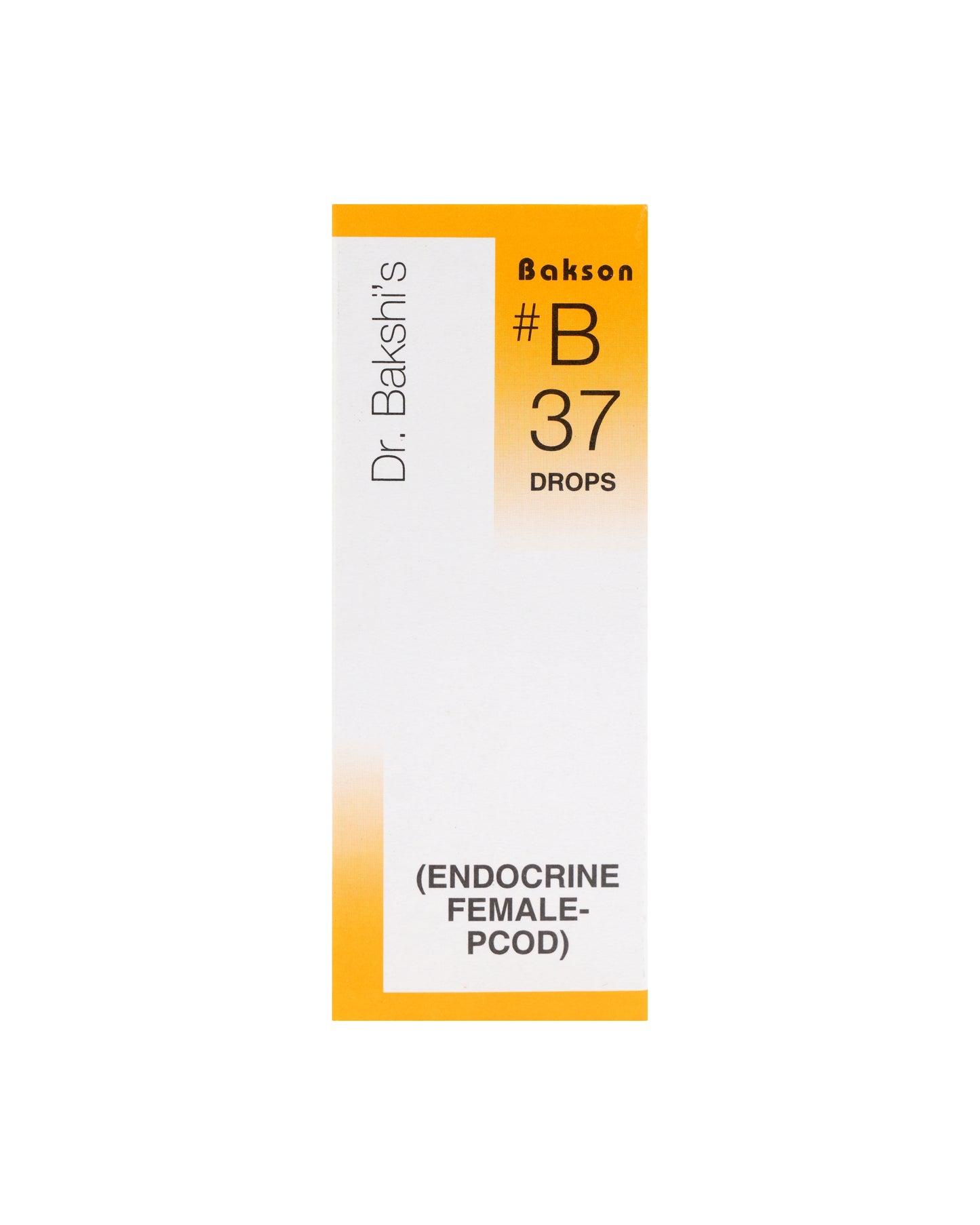 B37 DROPS (ENDOCRINE FEMALE PCOD)