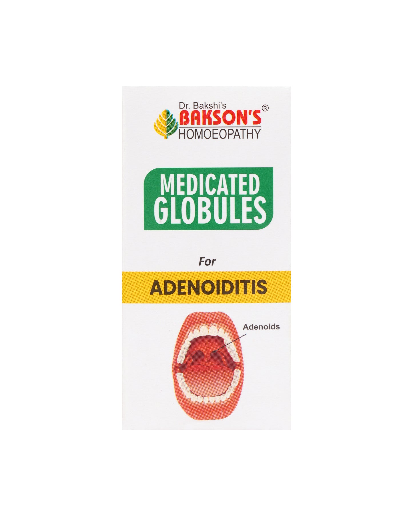 MEDICATED GLOBULES FOR ADENOIDITIS - 20 GM