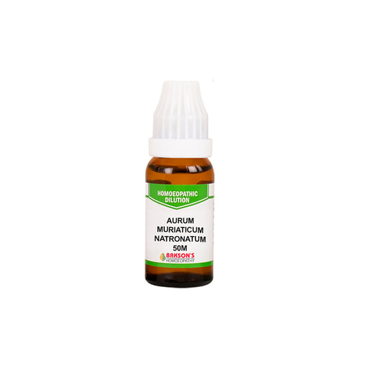 AURUM MURIATICUM NATRONATUM 50M