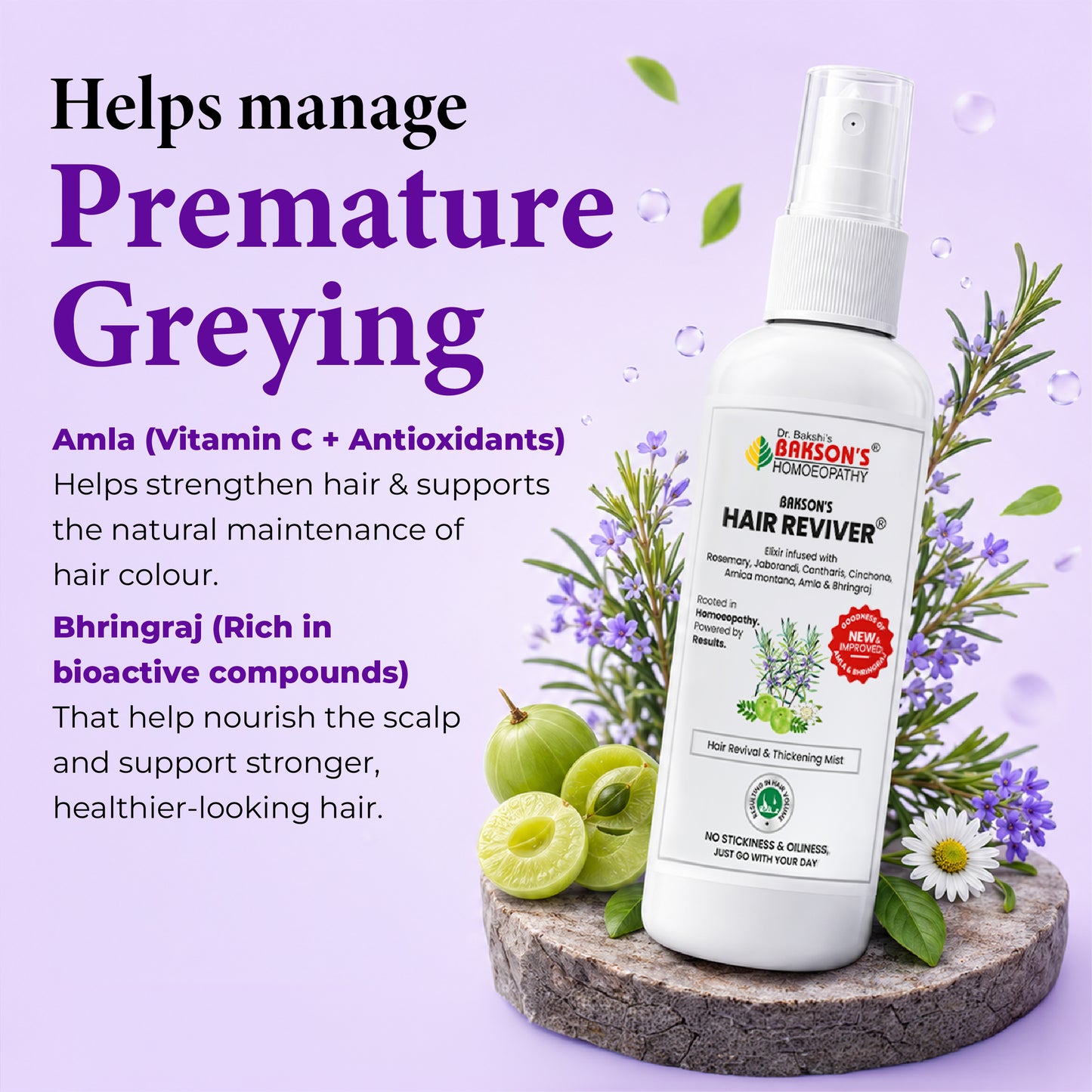 HAIR REVIVER (NEW & IMPROVED) - 100 ML