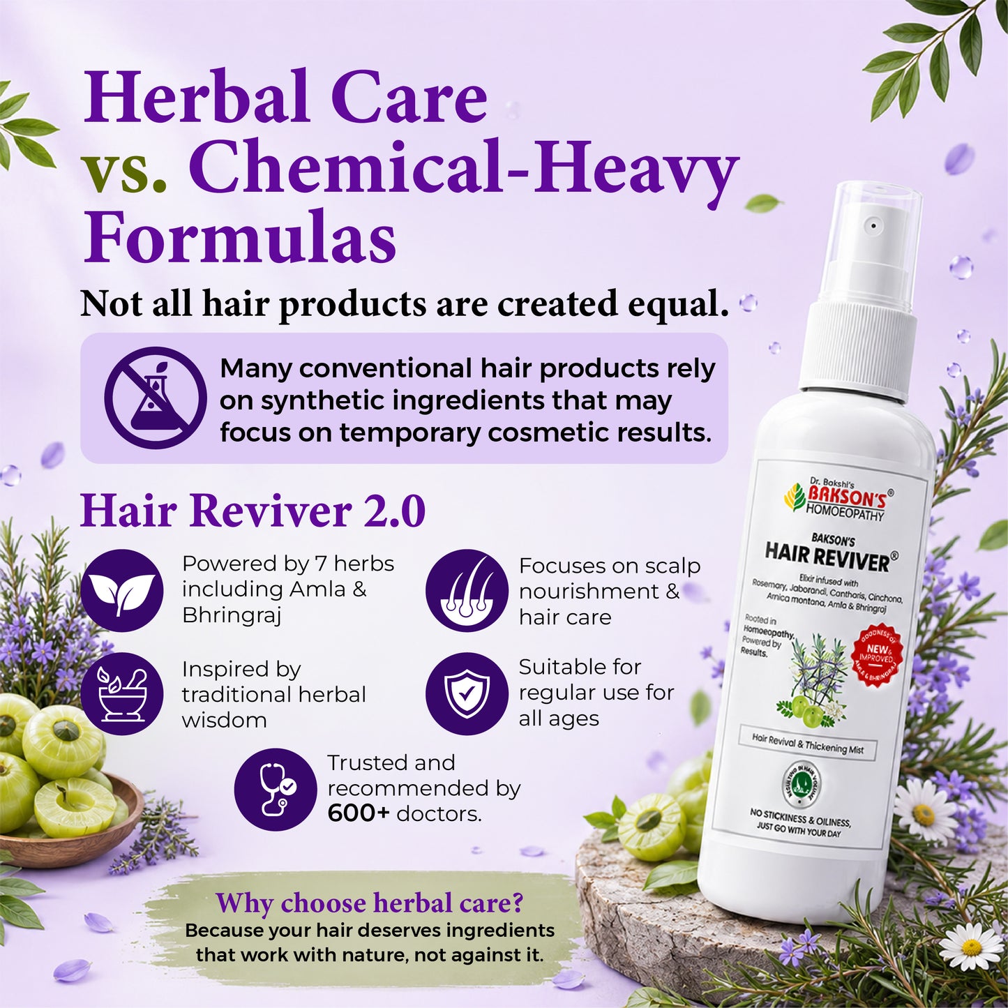 HAIR REVIVER (NEW & IMPROVED) - 100 ML