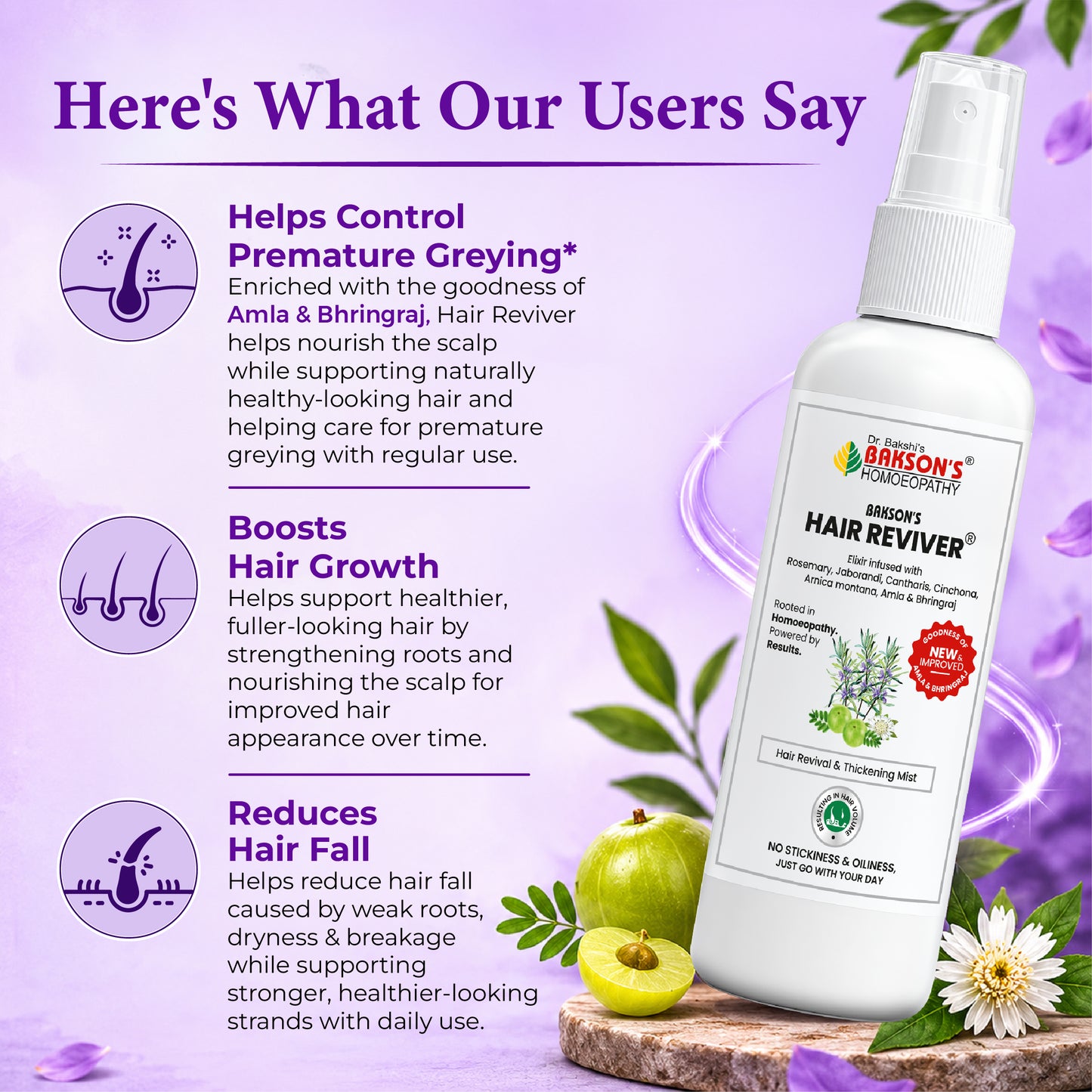HAIR REVIVER (NEW & IMPROVED) - 100 ML