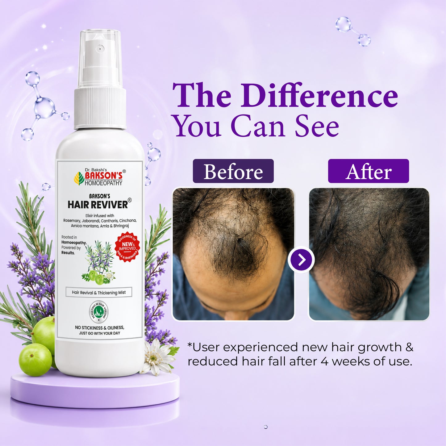 HAIR REVIVER (NEW & IMPROVED) - 100 ML
