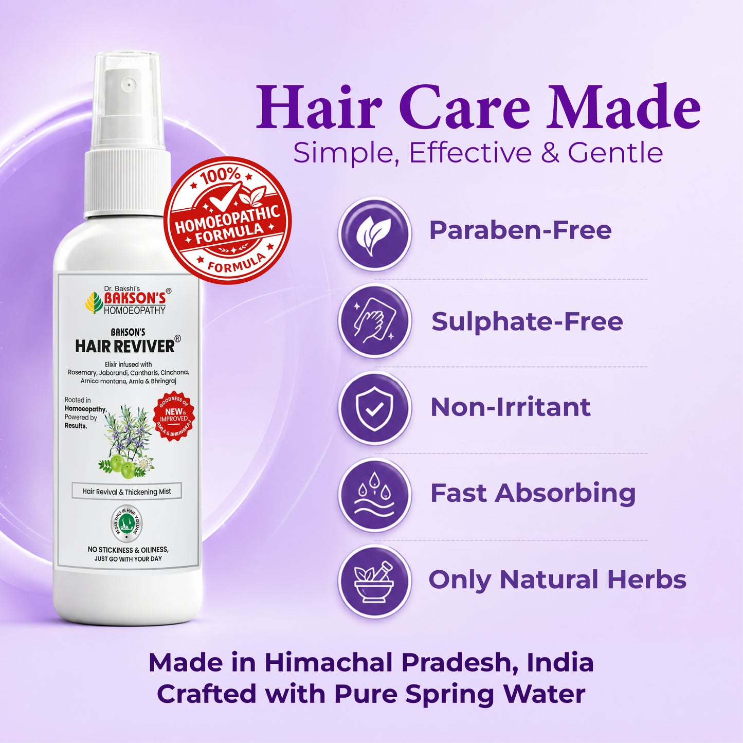 HAIR REVIVER (NEW & IMPROVED) - 100 ML