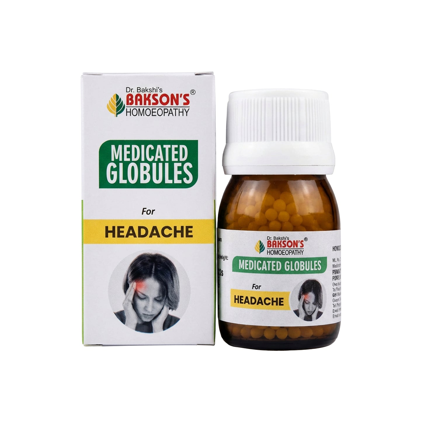 MEDICATED GLOBULES FOR HEADACHE - 20 GM