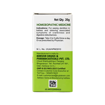 MEDICATED GLOBULES FOR DENT AID - 20 GM