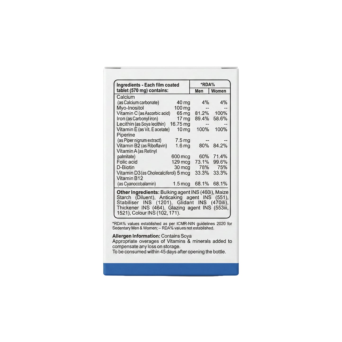 NAIL & HAIR AID-30 TABLET (VEG)