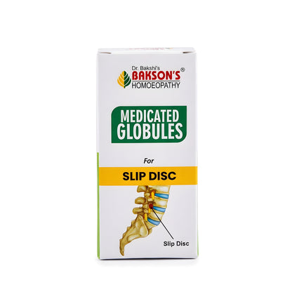 MEDICATED GLOBULES FOR SLIP DISC - 20 GM