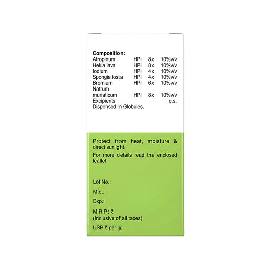 MEDICATED GLOBULES FOR THYROID - 20 GM