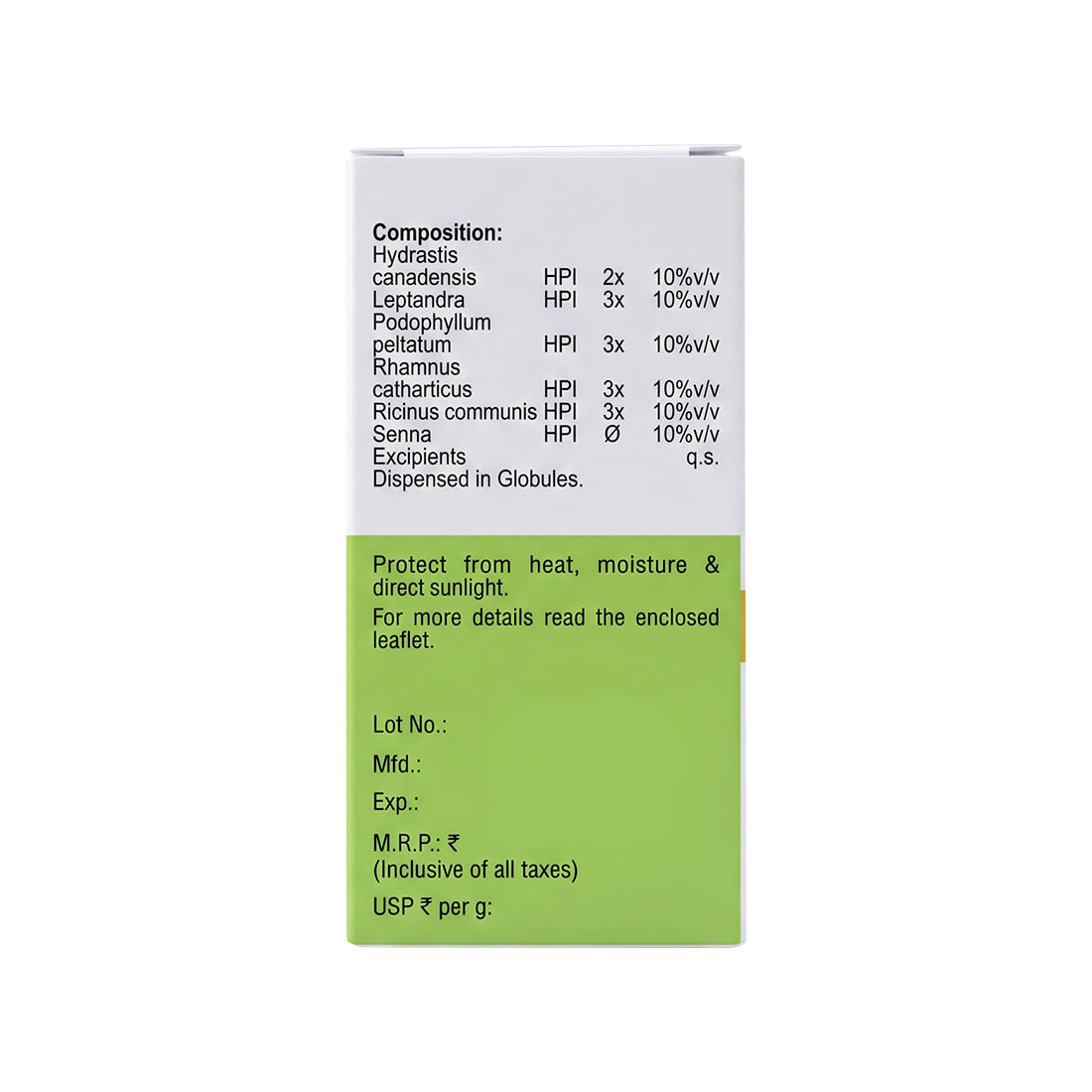 MEDICATED GLOBULES FOR CONSTI AID - 20 GM