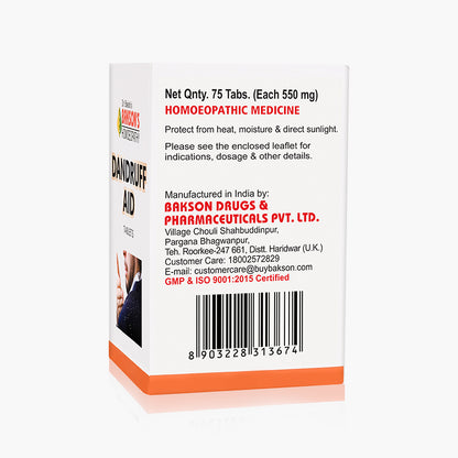 DANDRUFF AID TABLETS-75 TABS