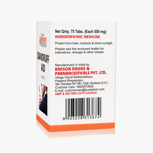 DANDRUFF AID TABLETS-75 TABS