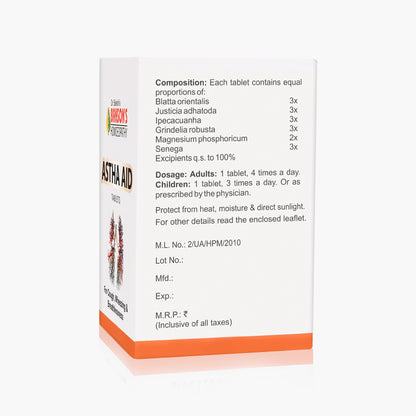 ASTHA AID TABLETS-75TABS (M)