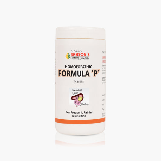 HOMOEOPATHIC FORMULA 'P' TABLETS-200TABS