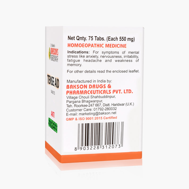 TENSE AID TABLETS