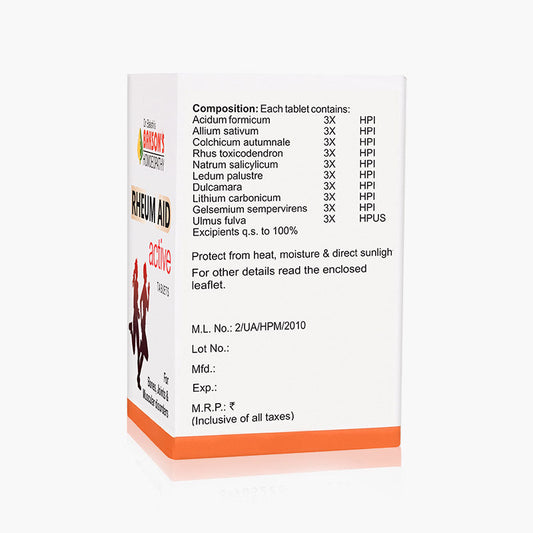 RHEUM AID ACTIVE TABLETS - 75 TABS