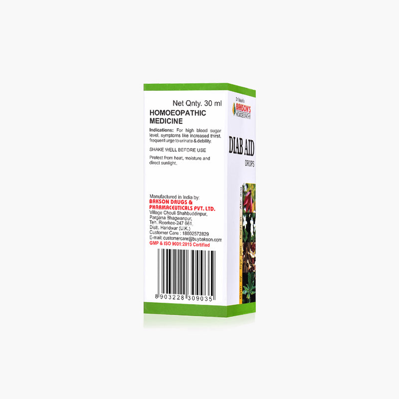DIAB AID DROPS-30 ml
