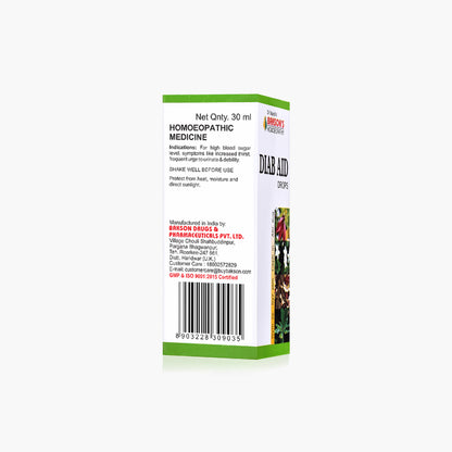 DIAB AID DROPS-30 ml