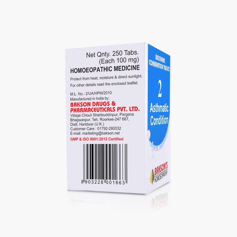 BCT # 2 (ASTHAMATIC CONDITION)-250TAB
