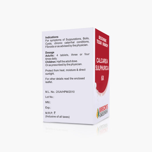CALCAREA SULPHURICA-6X-250TAB