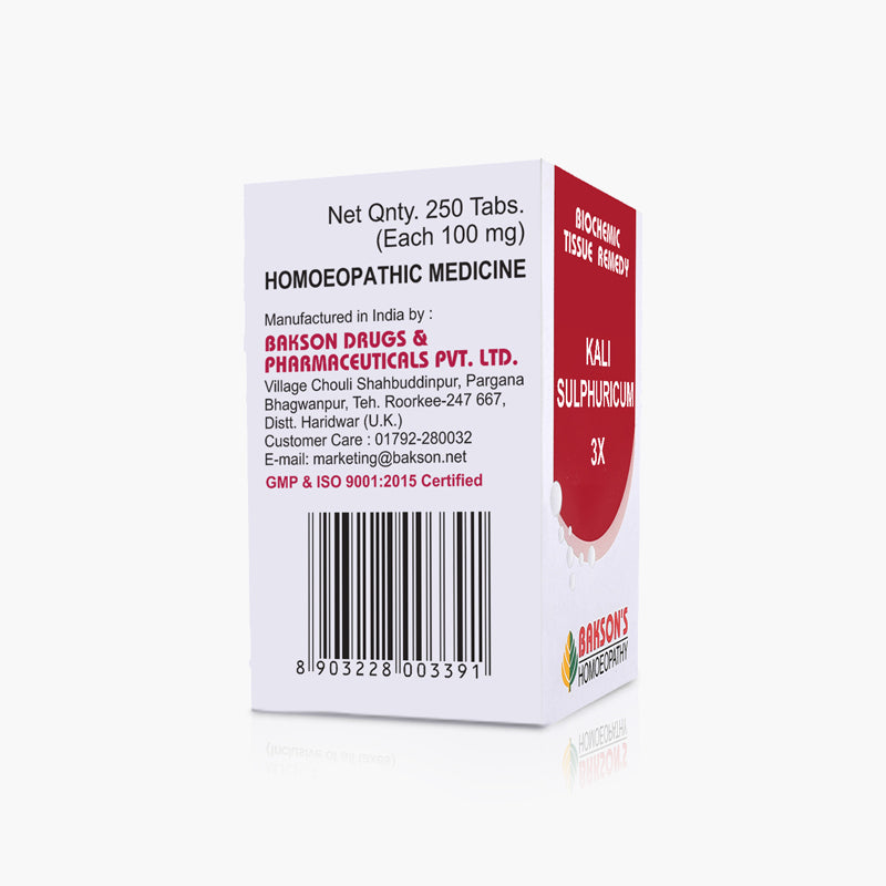 KALI SULPHURICUM-3X-250TAB