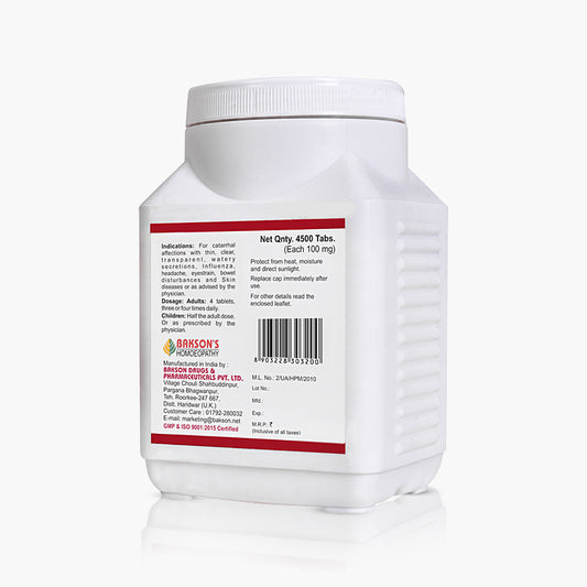 NATRUM MURIATICUM-30X-4500TAB